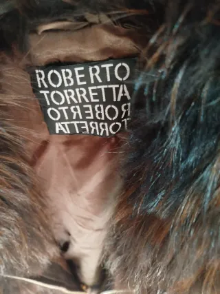 Chaqueta Piel Negra y Marrón