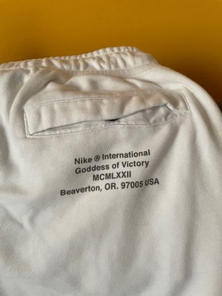 Pantaloni tuta Nike bianchi
