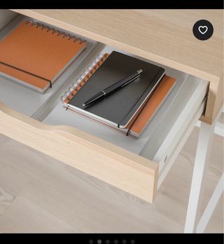 Escritorio Ikea Madera y Metal