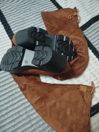 Botas altas marrones