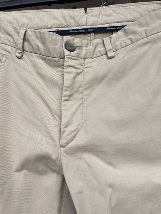 Pantalón Chino Massimo Dutti Beige