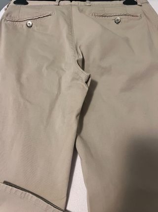 Pantalón Chino Massimo Dutti Beige