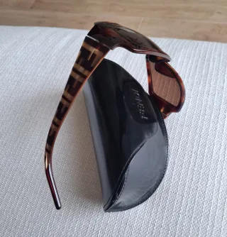 Gafas de sol Fendi Marrón y Dorado