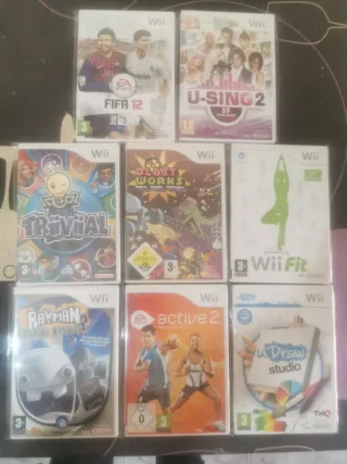 Lote Juegos consola Nintendo wii