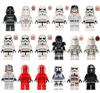 Lote LEGO Star Wars Minifiguras Soldados Imperio