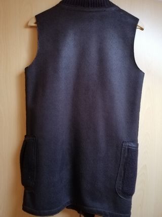 Chaleco Adolfo Dominguez Negro Mujer