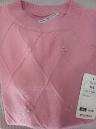 Lote 2 jerseys MODA IMPRESIÓN nuevos M/L