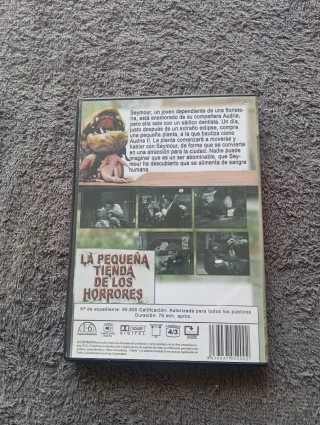 DVD La Pequeña Tienda de los Horrores