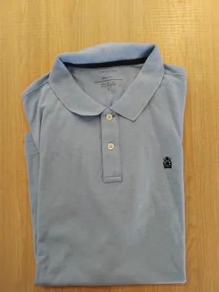 Polo Cortefiel Azul Cielo Talla L