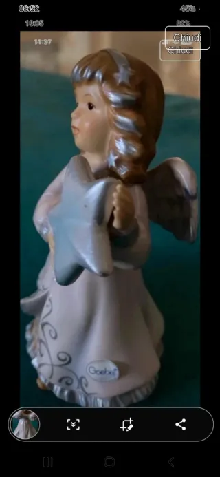 Decorazione Angelo Natale