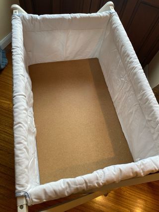 Minicuna Disbebe estrellas azul