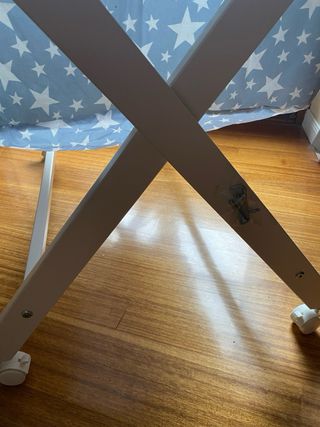 Minicuna Disbebe estrellas azul