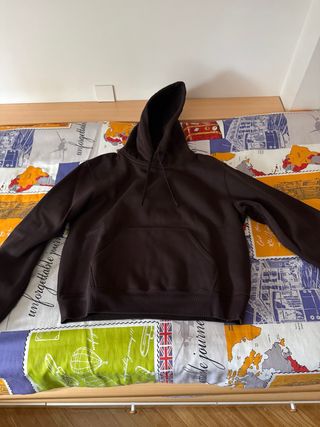 Sudadera Zara Origins Marrón