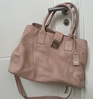 Bolso Pedro del Hierro rosa maquillaje