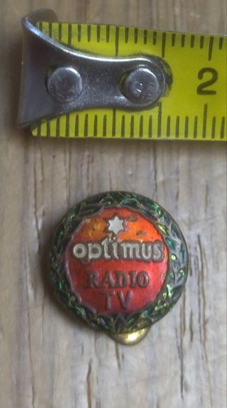 Insignia antigua Optimus Radio TV