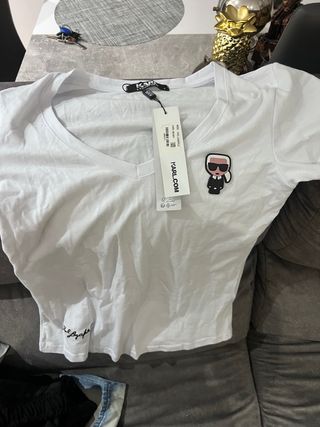 Camiseta Karl Lagerfeld Blanca