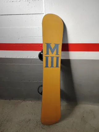 Tabla de Snowboard Azul con Dibujo