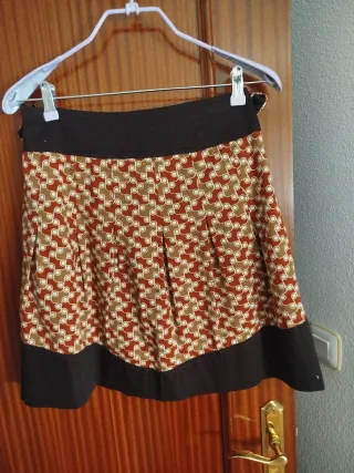 Falda Vero Moda Estampada Talla S
