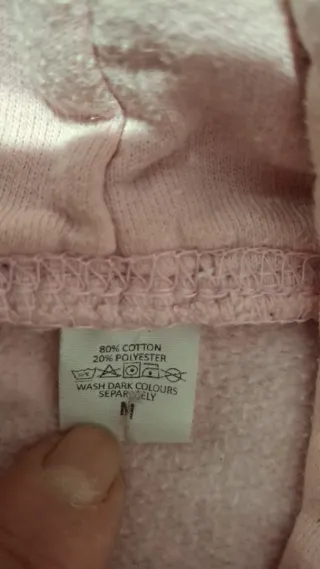 Felpa Wolli rosa taglia M