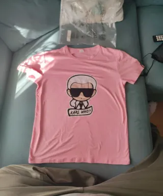 Camiseta Karl Lagerfeld Rosa