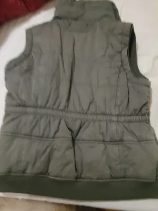 Chaleco Massimo Dutti Verde Oliva