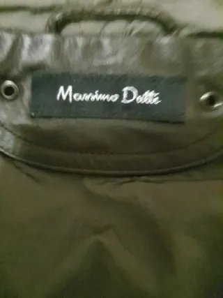 Chaleco Massimo Dutti Verde Oliva