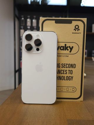 IPHONE 14 PRO 128GB ARGENTO 100% BATTERIA