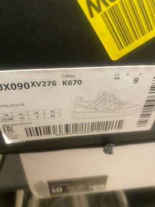 Zapatillas AX Armani Exchange Multicolor original