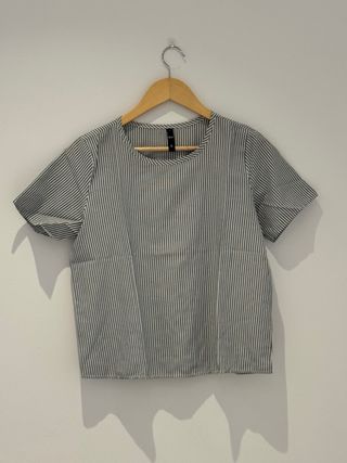 Blusa rayas clásica talla S