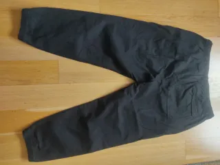 Pantalón ancho Pull&Bear negro Talla XL