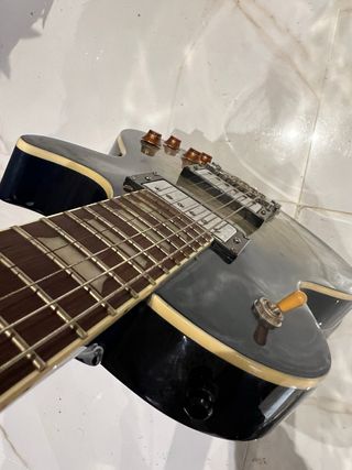 Guitarra Eléctrica Tipo Les Paul Azul