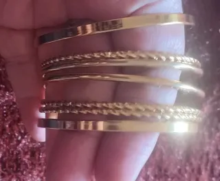 Pulseras Acero, nuevas semanario ,y esclava