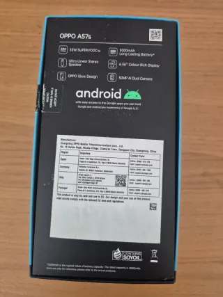 Móvil Oppo A57s Negro,esta impecable