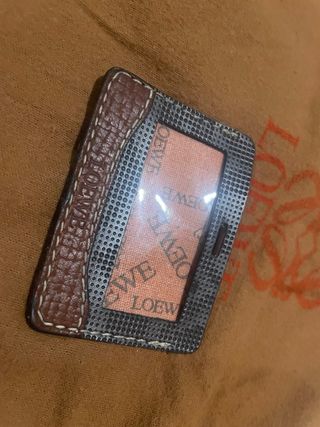 Nuove cinture marroni Loewe