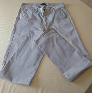 Pantalones Polo Beige