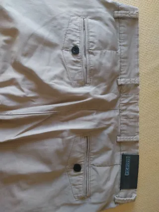 Pantalones Polo Beige