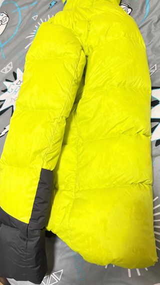 Chaqueta de Plumas Simond Amarilla y Azul