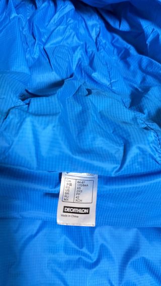 Chaqueta de Plumas Simond Amarilla y Azul