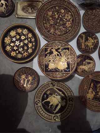 Piatti Damascati Arte di Toledo