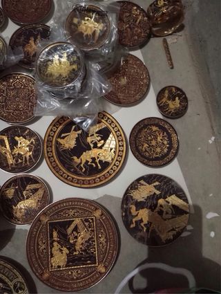 Piatti Damascati Arte di Toledo