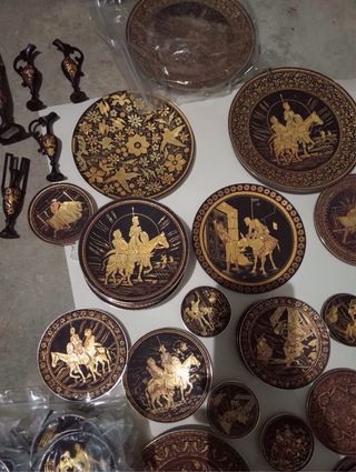 Piatti Damascati Arte di Toledo