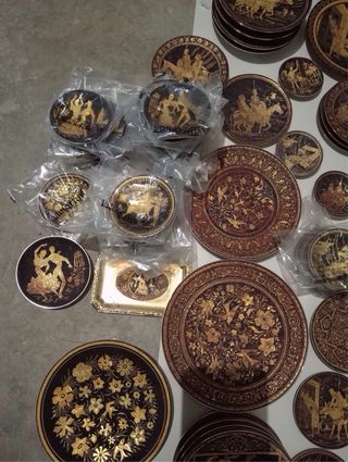 Piatti Damascati Arte di Toledo