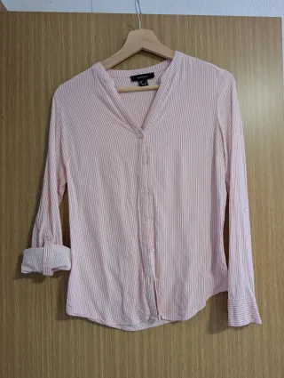 Camisa vaquera azul mujer