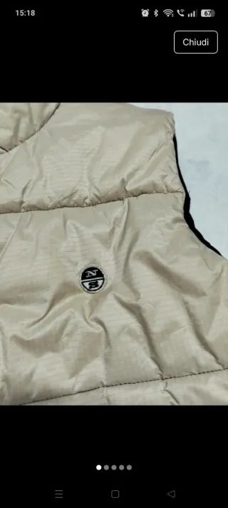 Gilet North Sails vintage beige