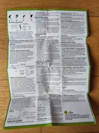 Juego WORLD CLASS LEADERBOARD para AMSTRAD CPC