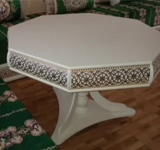 Mesa marroquí octogonal