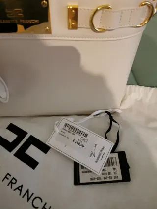 Borsa Elisabetta Franchi Beige Oro