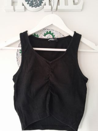 Crop Top Negro