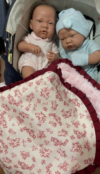 Muñecos Antonio Juan niño y niña