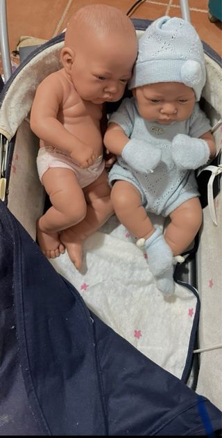 Muñecos Antonio Juan niño y niña